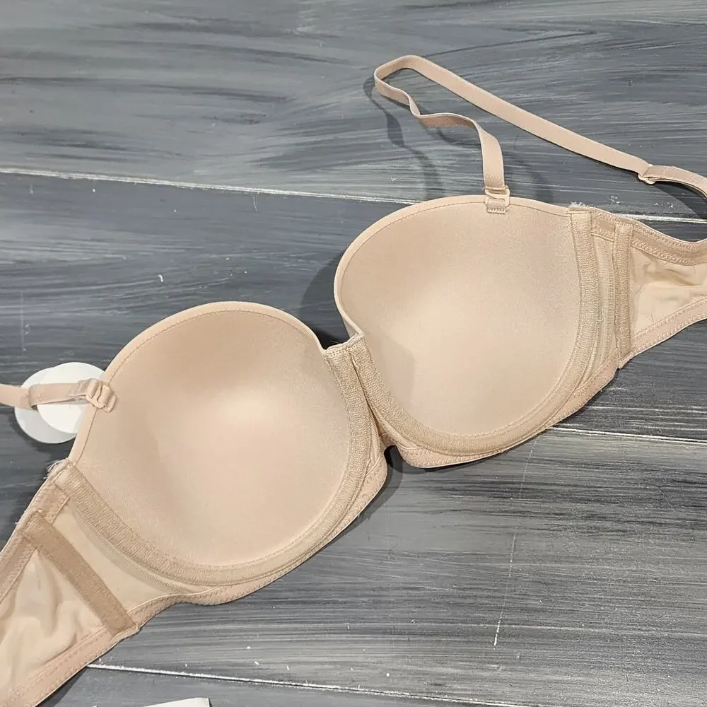 Dorina‎ Michelle Strapless Bra 34C Lightly Padded D17193MI033 Beige